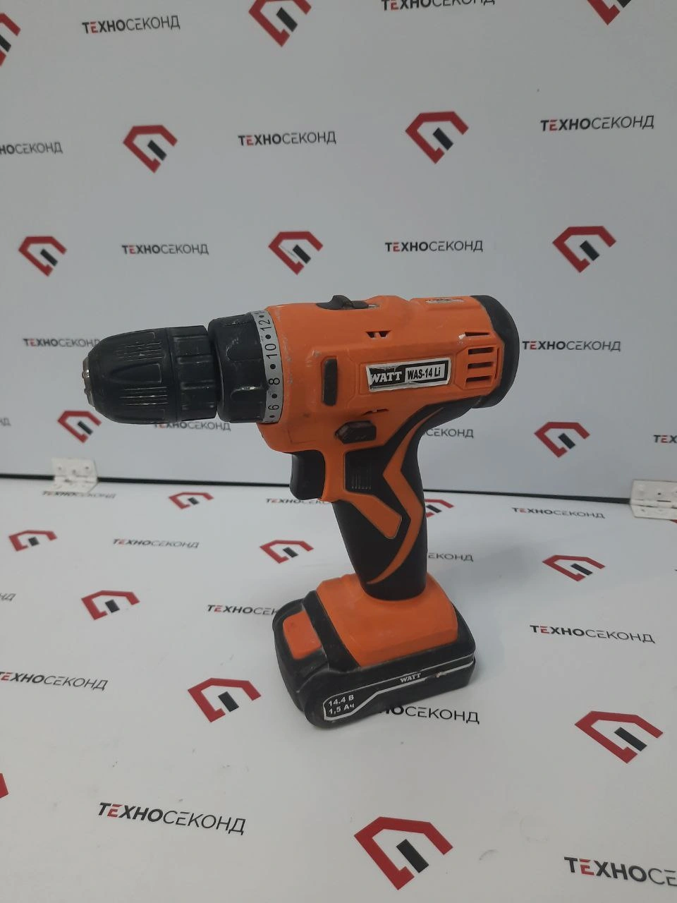 Дрель-шуруповерт WATT WAS-14 Li [1.014.027.01]