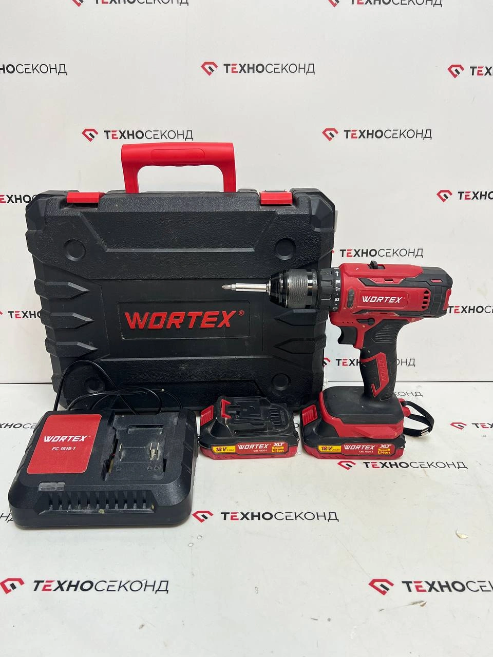 Дрель-шуруповерт Wortex BD 1820-1 DLi