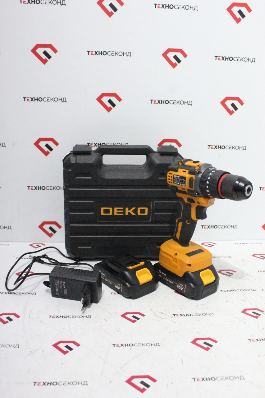 Дрель-шуруповерт Deko DKCD20FU-Li 063-4102