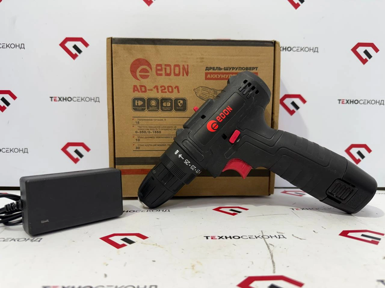 Дрель-шуруповерт Edon AD-1201