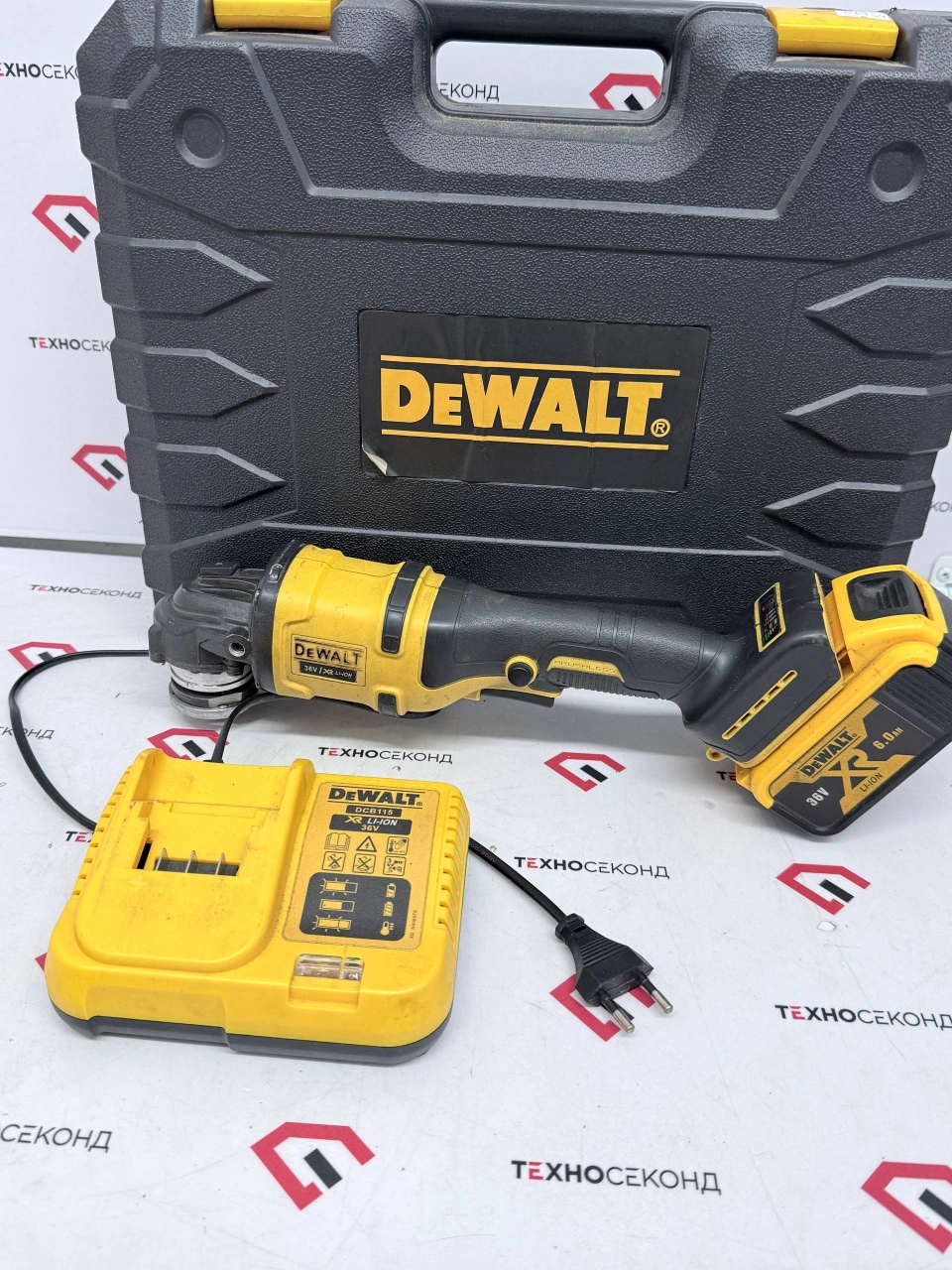 Угловая шлифмашина DeWalt DCG414T2 (КОПИЯ)