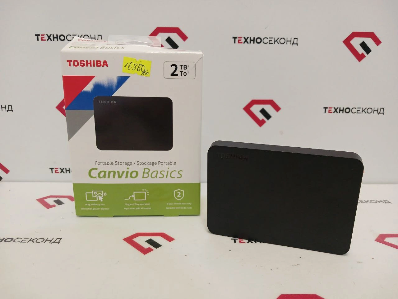Внешний накопитель Toshiba Canvio Basics 2TB