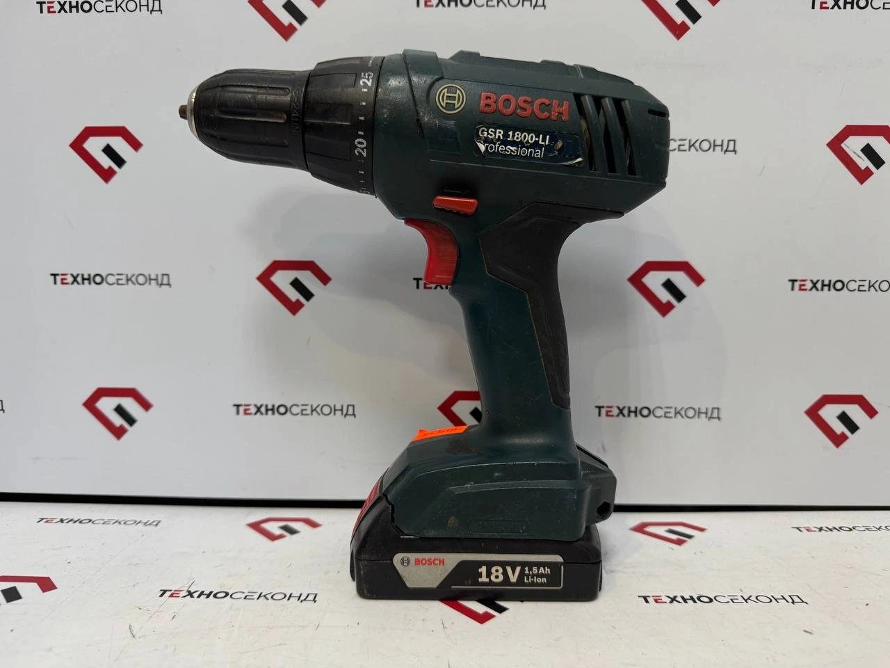 Дрель-шуруповерт Bosch GSR 1800-LI Professional 06019A8305