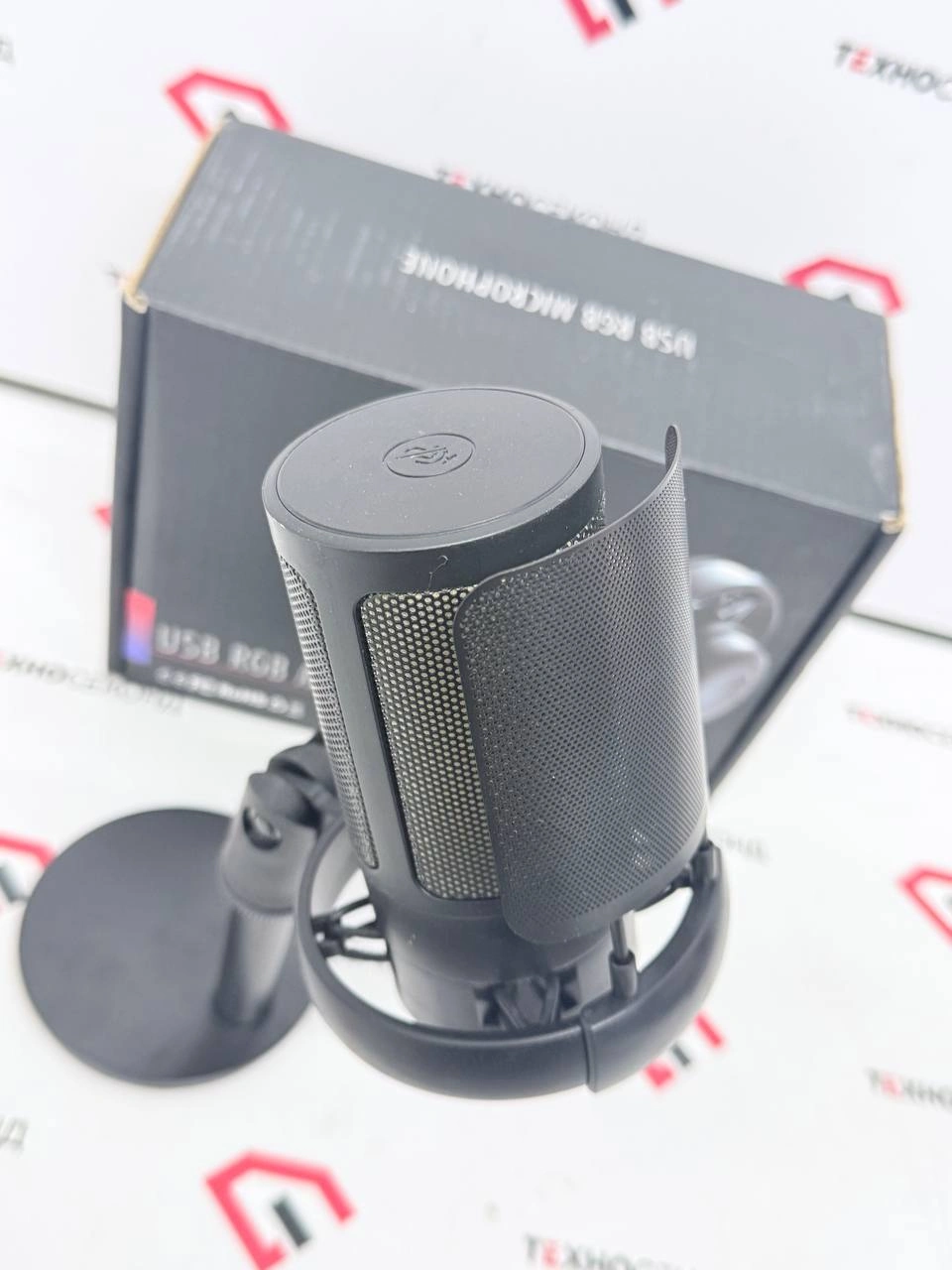 микрофон для ПК игровой с подсветкой 