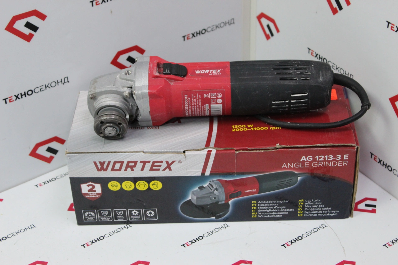 Угловая шлифмашина Wortex AG 1213-3 E AG12133E00013