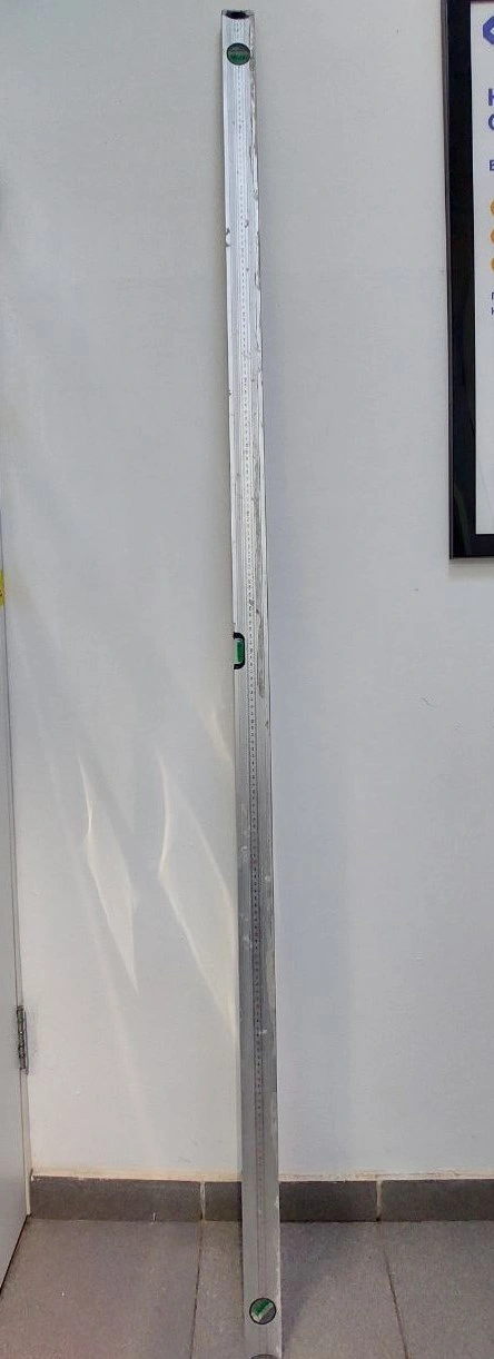 Уровень алюминиевый 3 глазка 2000мм (бытовой) Vorel 16557