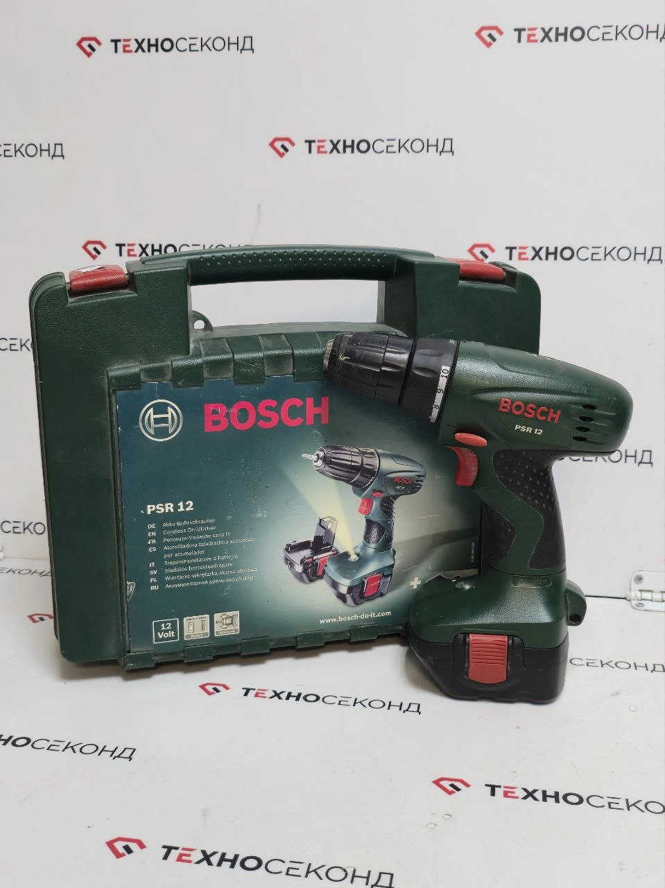 Дрель-шуруповерт Bosch PSR 12