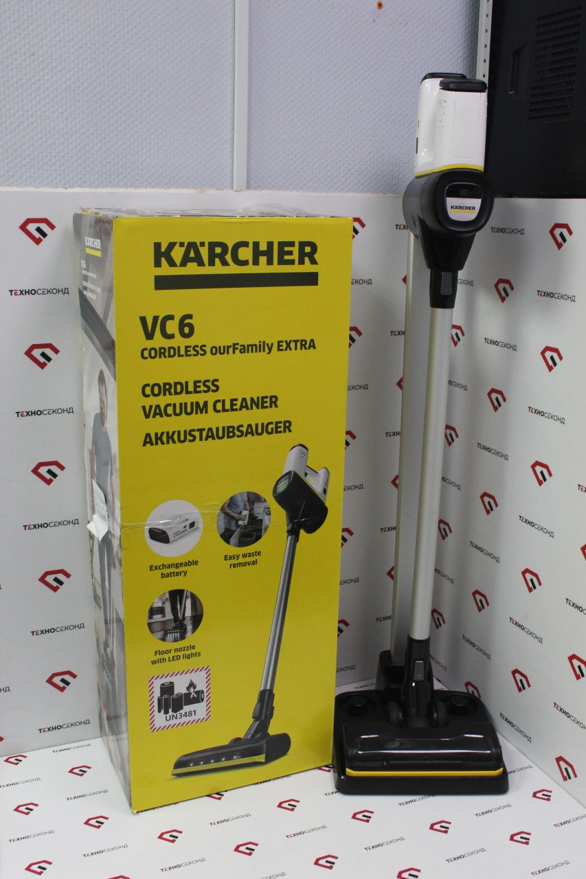 Пылесос Karcher VC 6 Cordless ourFamily Extra 1.198-674.0