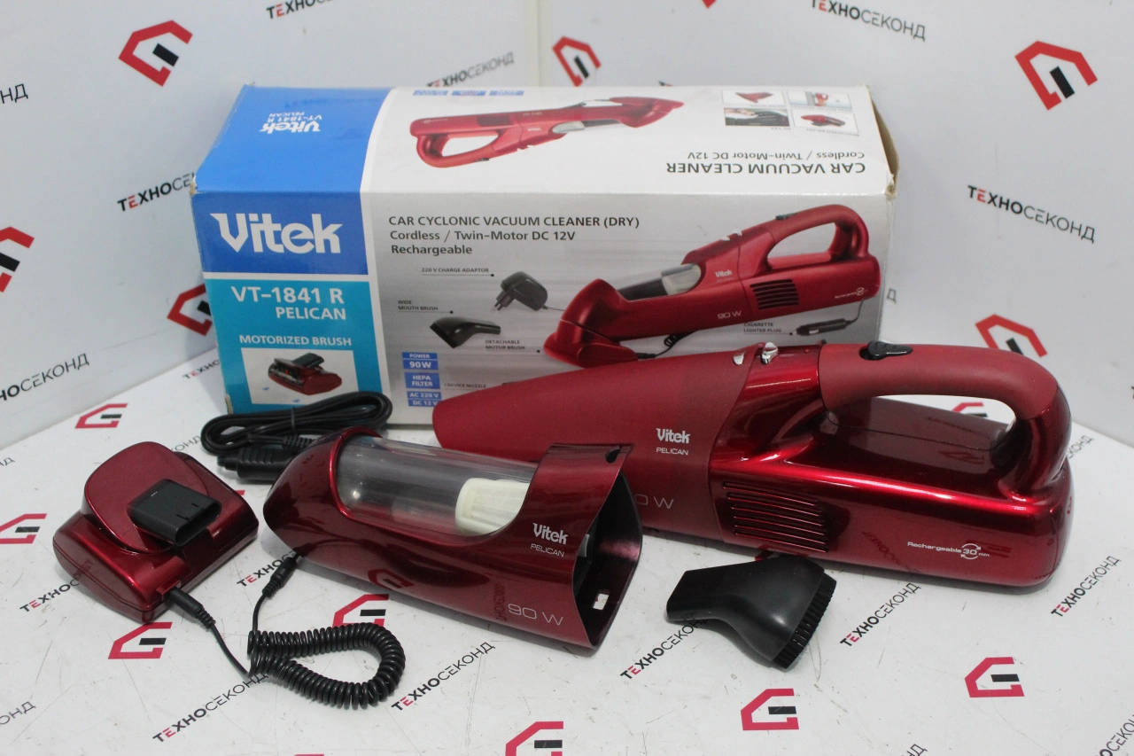 Автомобильный пылесос Vitek VT-1841 R Pelican