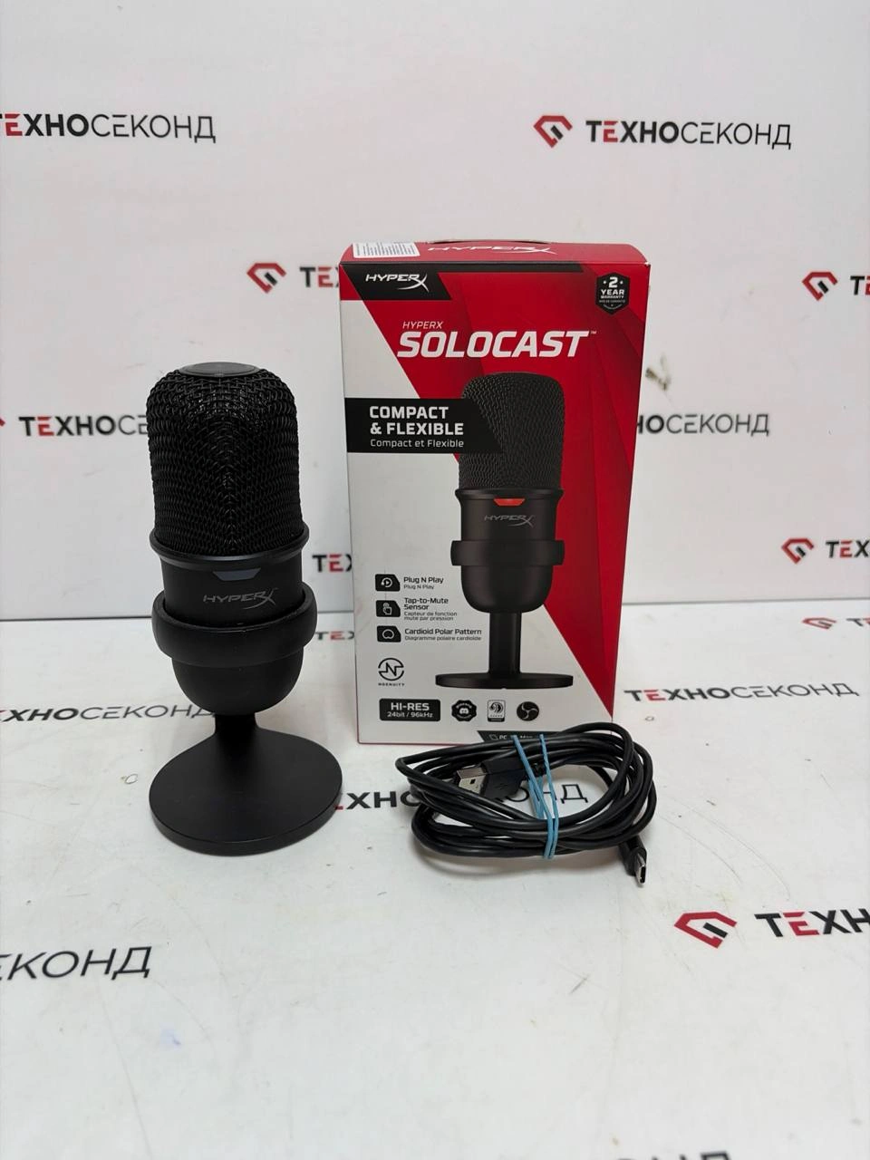 Проводной микрофон HyperX SoloCast 