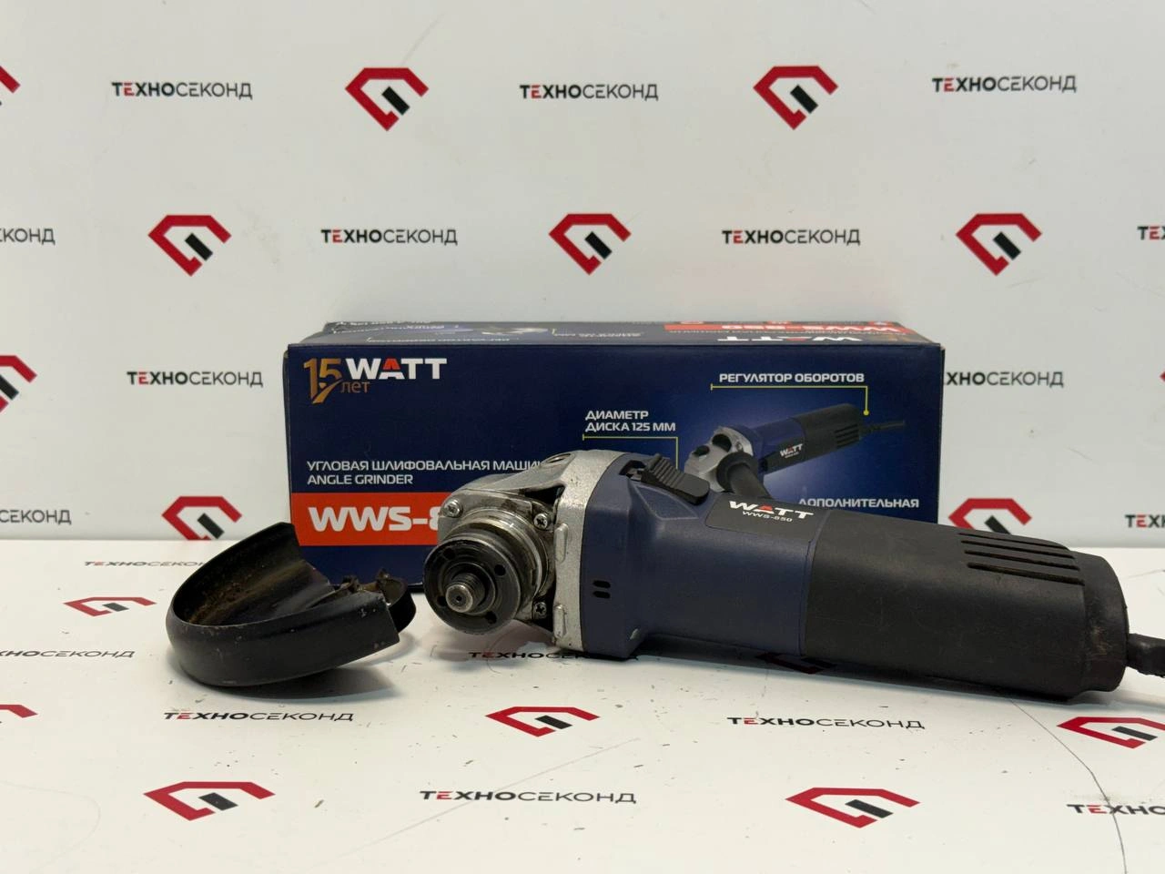 Угловая шлифмашина WATT WWS-850