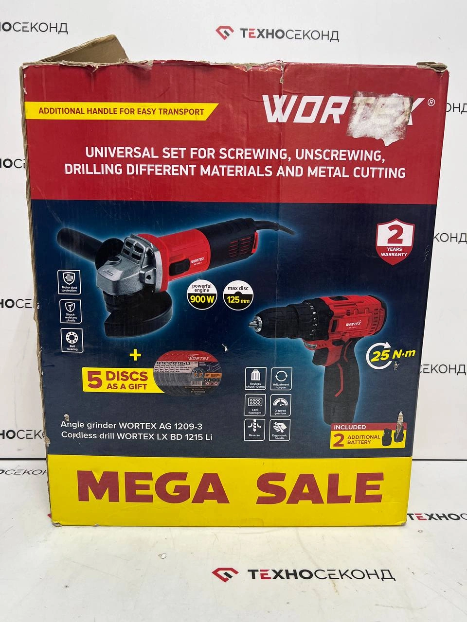 Дрель-шуруповерт Wortex LX BD 1215 Li 