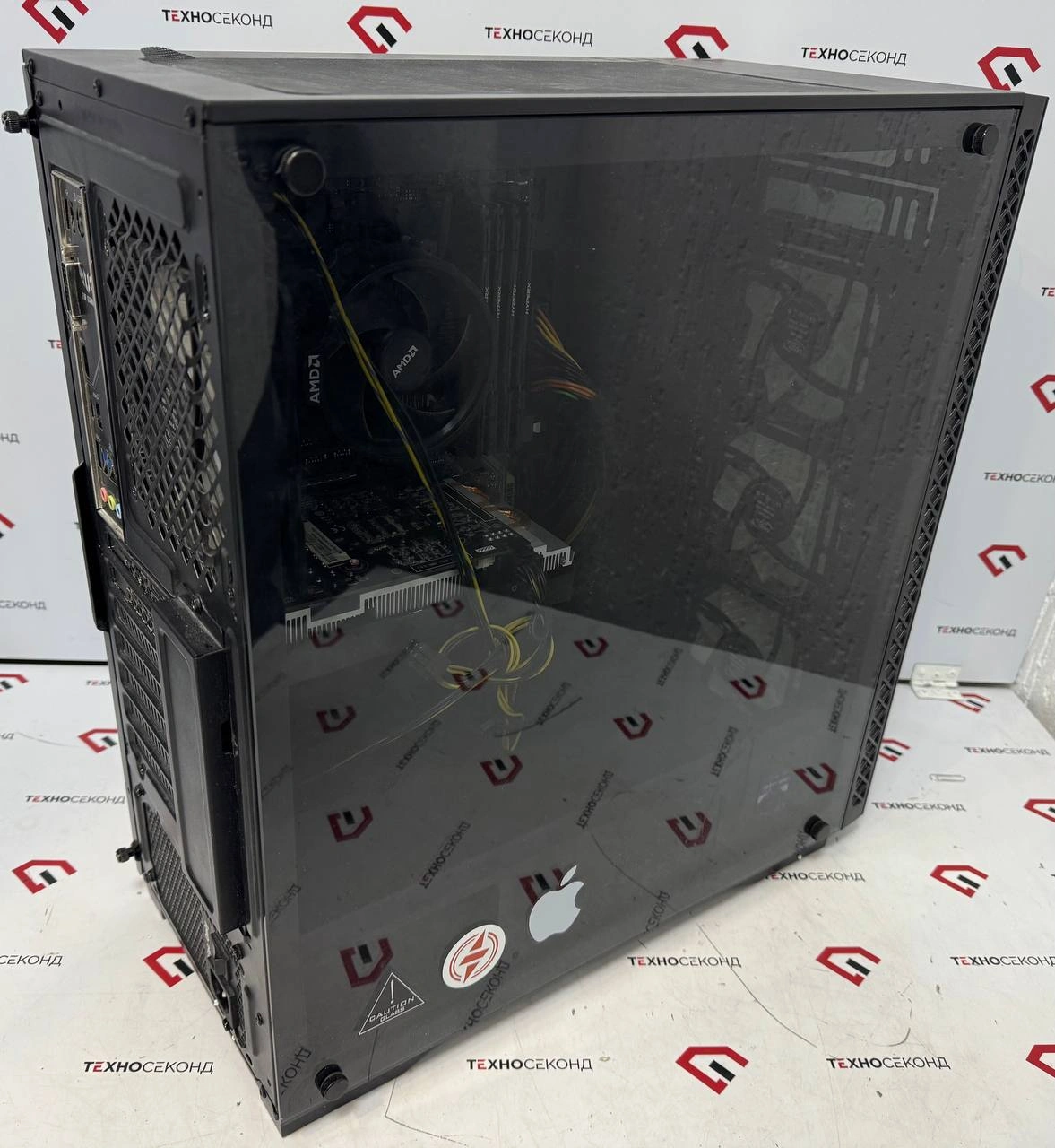 Системный блок (Ryzen 7 5700X, озу 16, hdd 500, ssd 120, RTX 2060 SUPER)