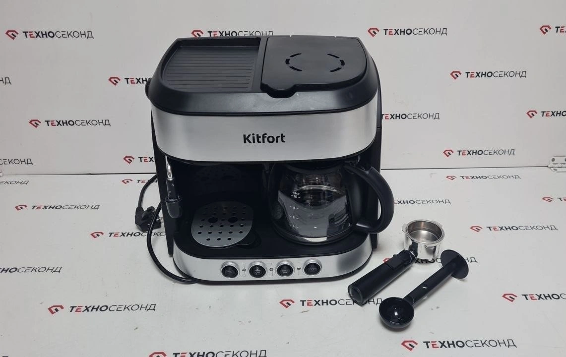 Рожковая кофеварка Kitfort KT-7185 