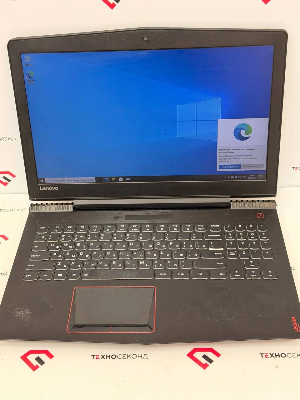 Игровой ноутбук Lenovo Legion Y520-15 (80WK0028RK)(ssd 500, озу 20)