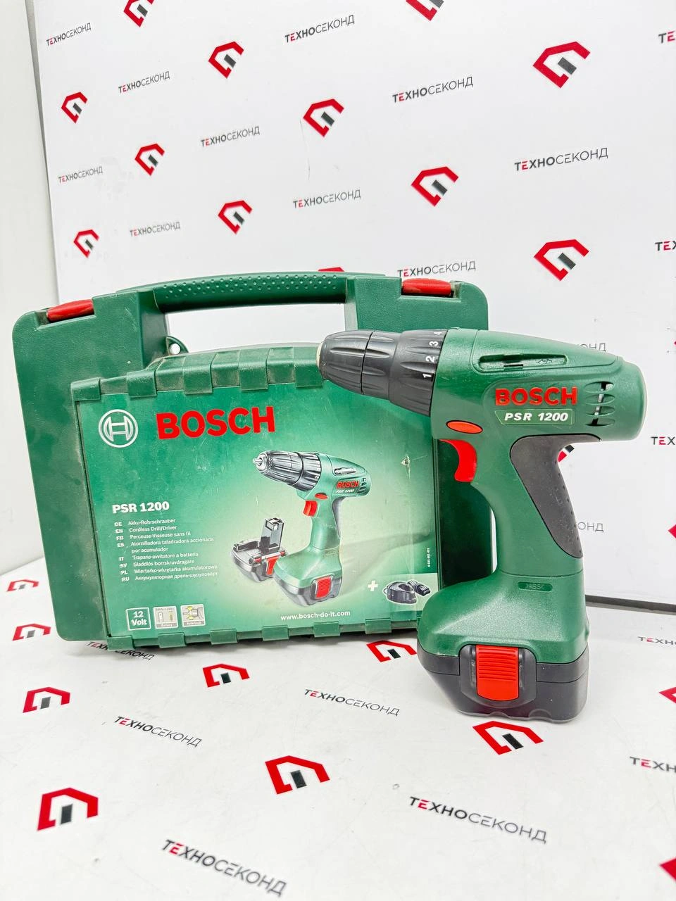 Дрель-шуруповерт Bosch PSR 1200 (0603944508)