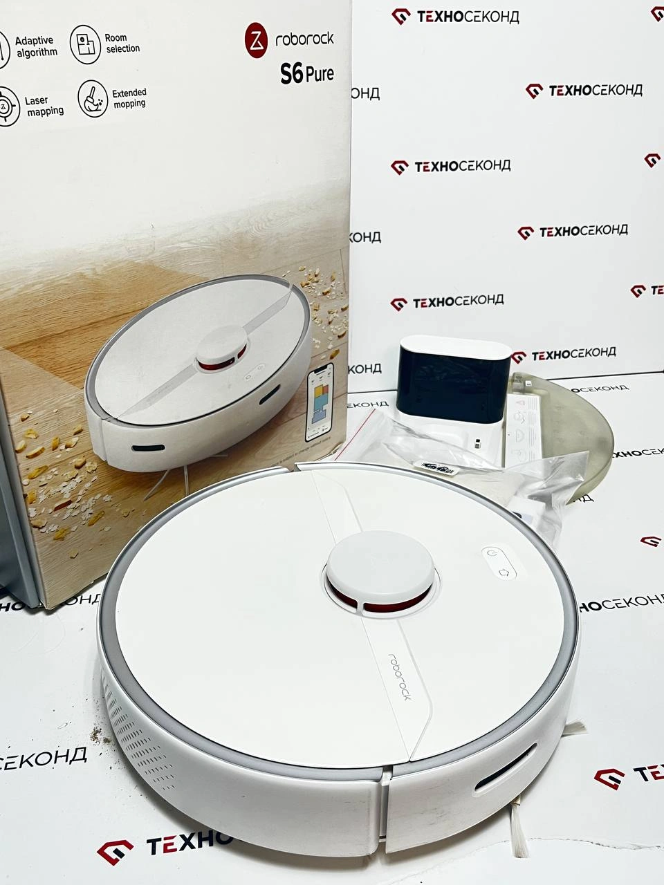 Робот-пылесос Roborock S6 Pure
