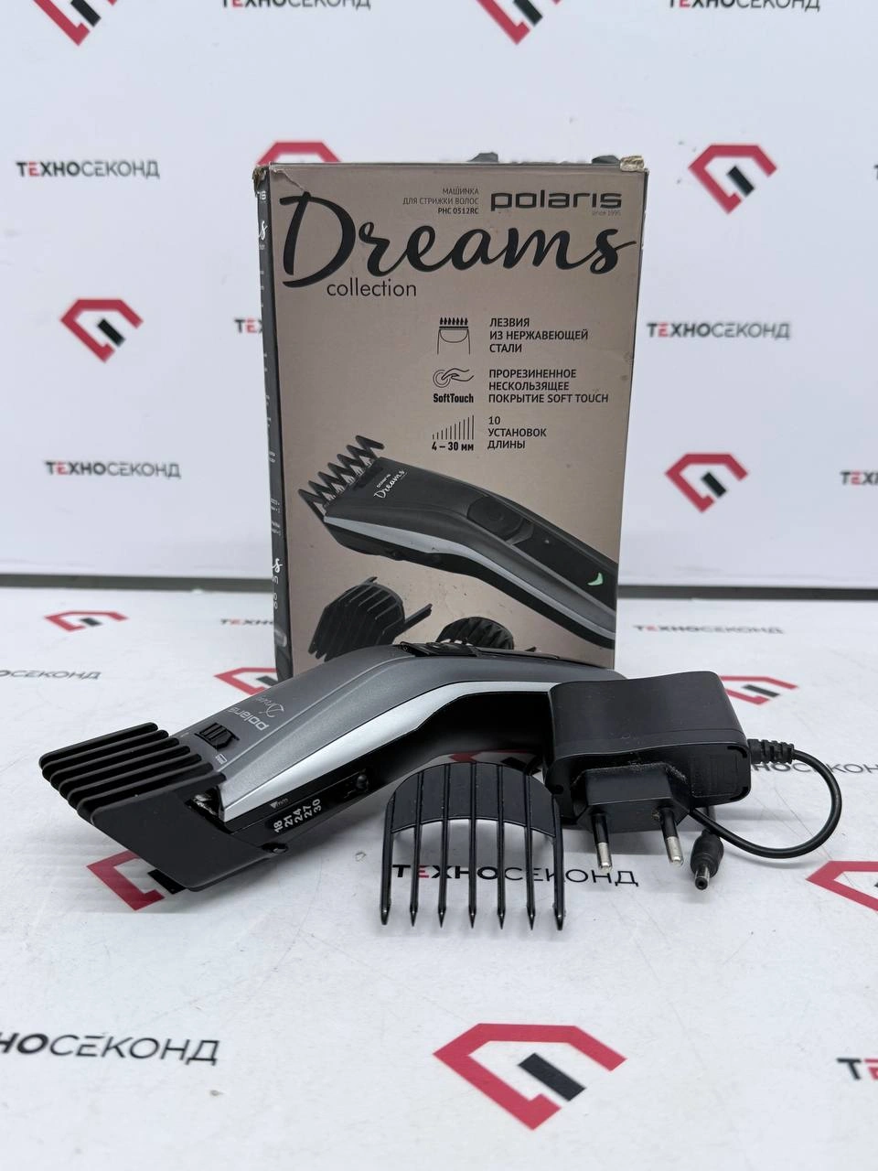 Машинка для стрижки волос Polaris PHC 0512RC