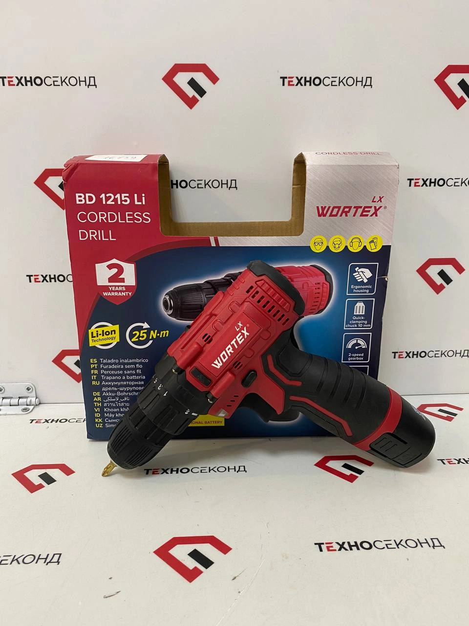 Дрель-шуруповерт Wortex LX BD 1215 Li 