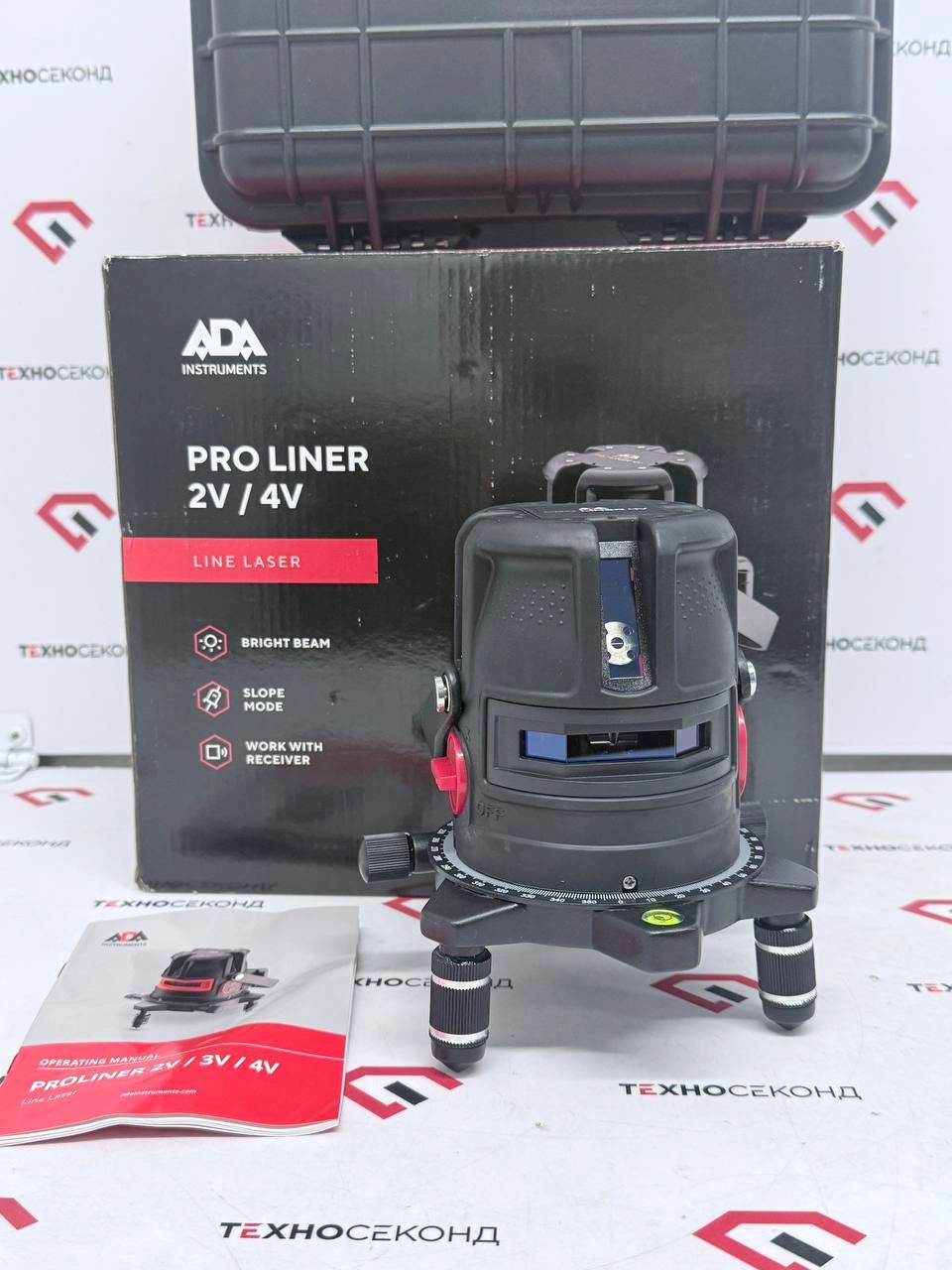 Лазерный нивелир ADA Instruments PROLiner 4V 