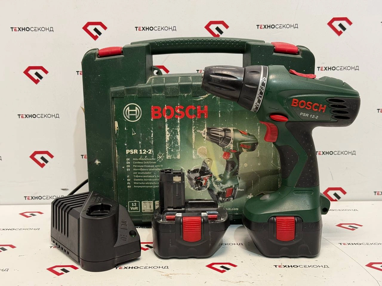 Дрель-шуруповерт Bosch PSR 12-2 (0603951J21)