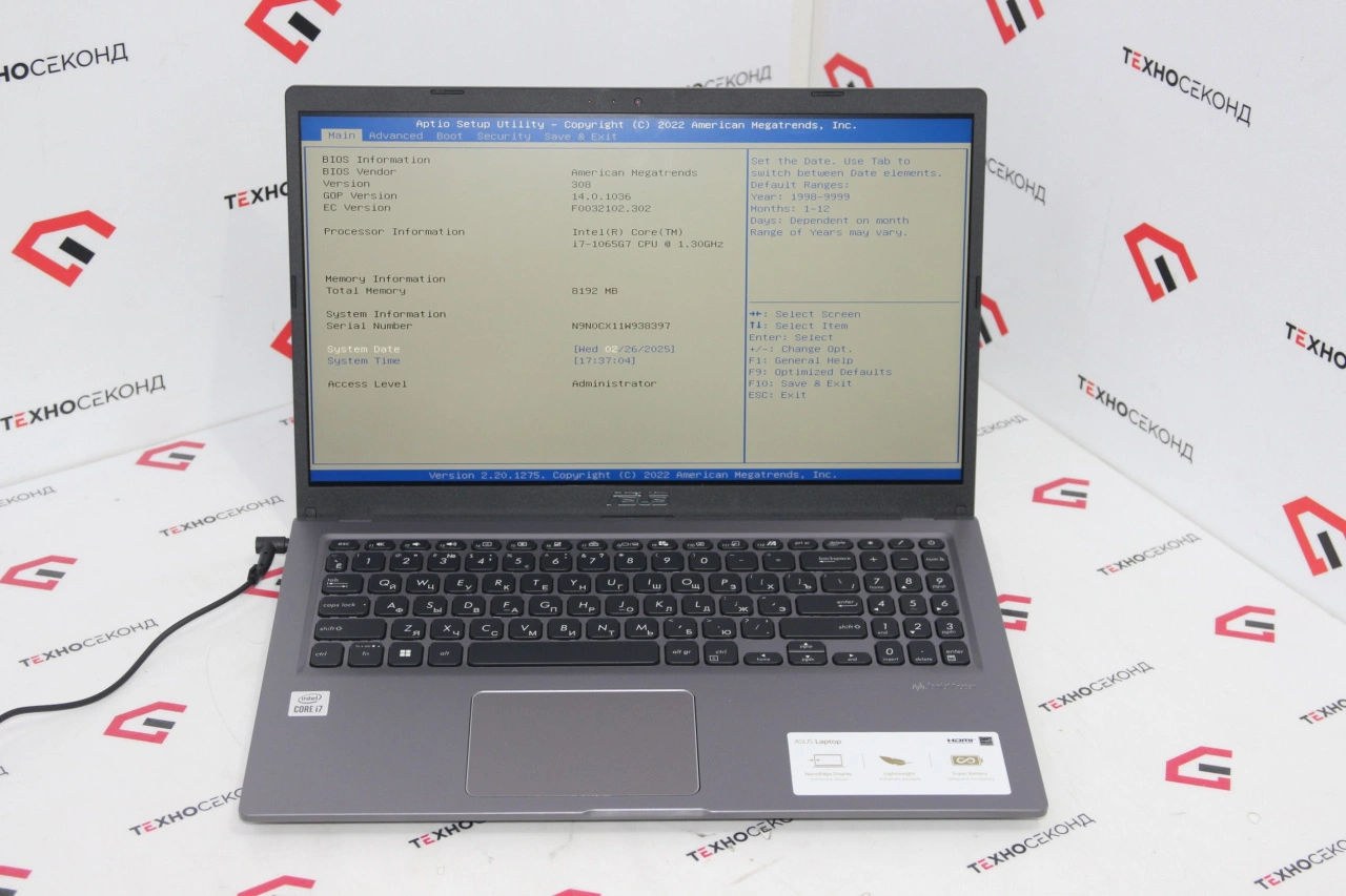 Ноутбук ASUS X515JA-BQ3249
