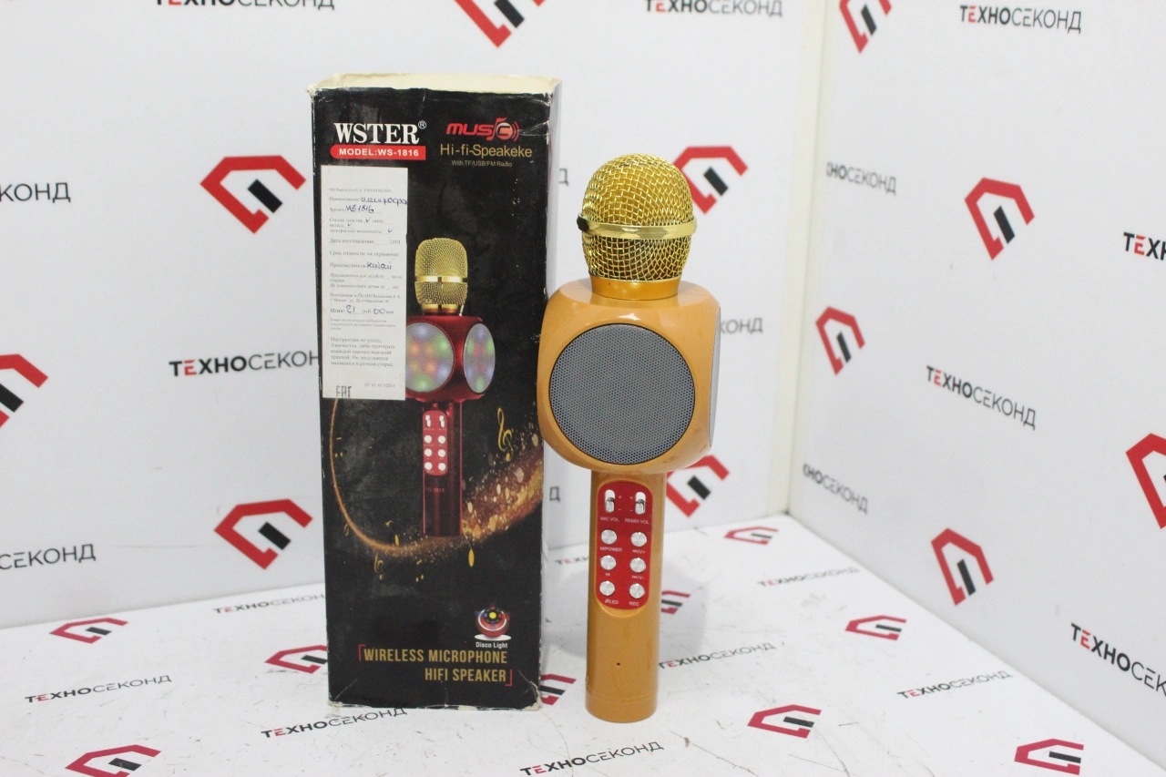 Bluetooth-микрофон Wster WS-1816