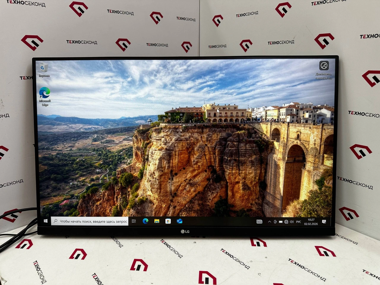 монитор игровой LG 27MP60G-B