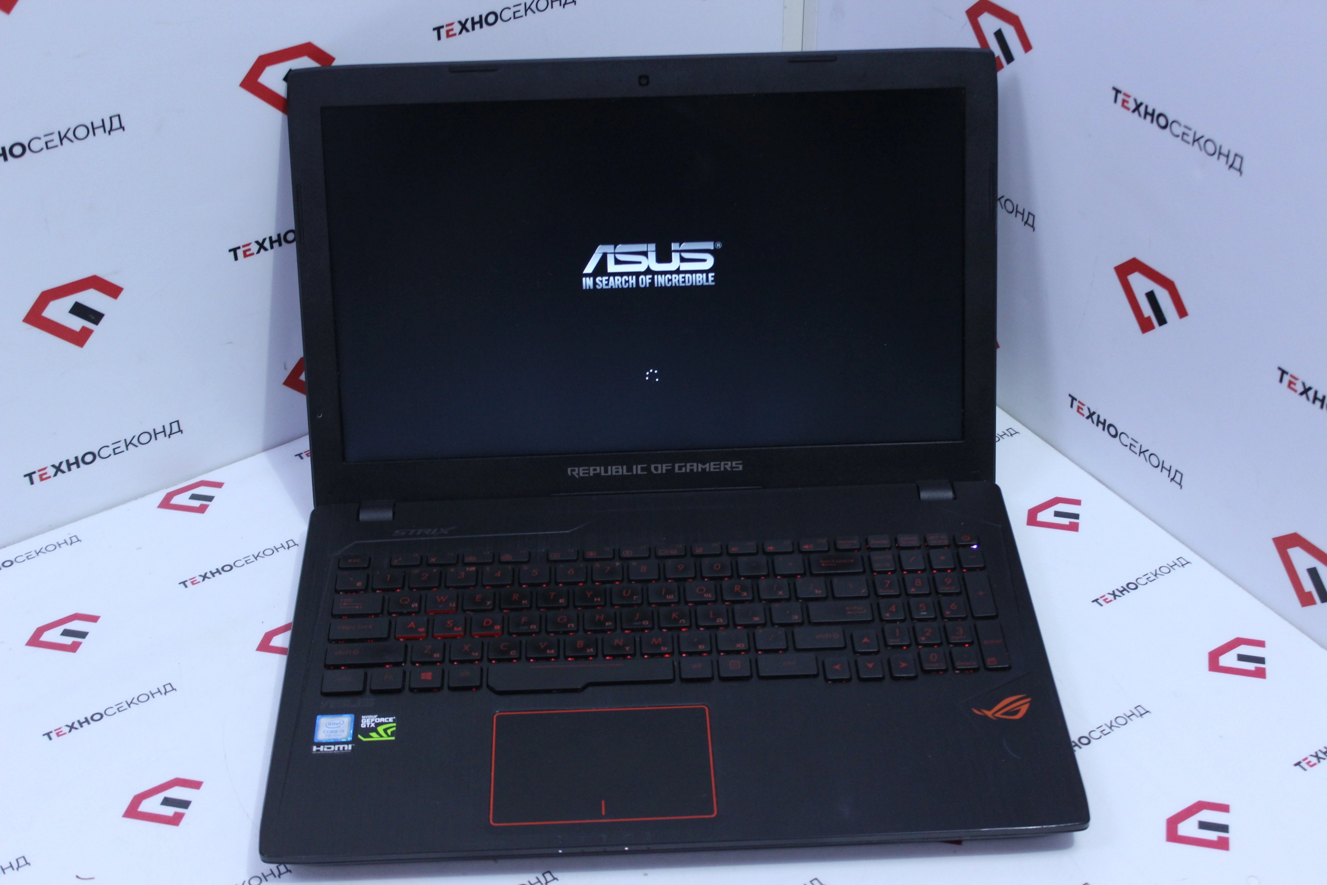 Игровой ноутбук ASUS GL553VD-DM087