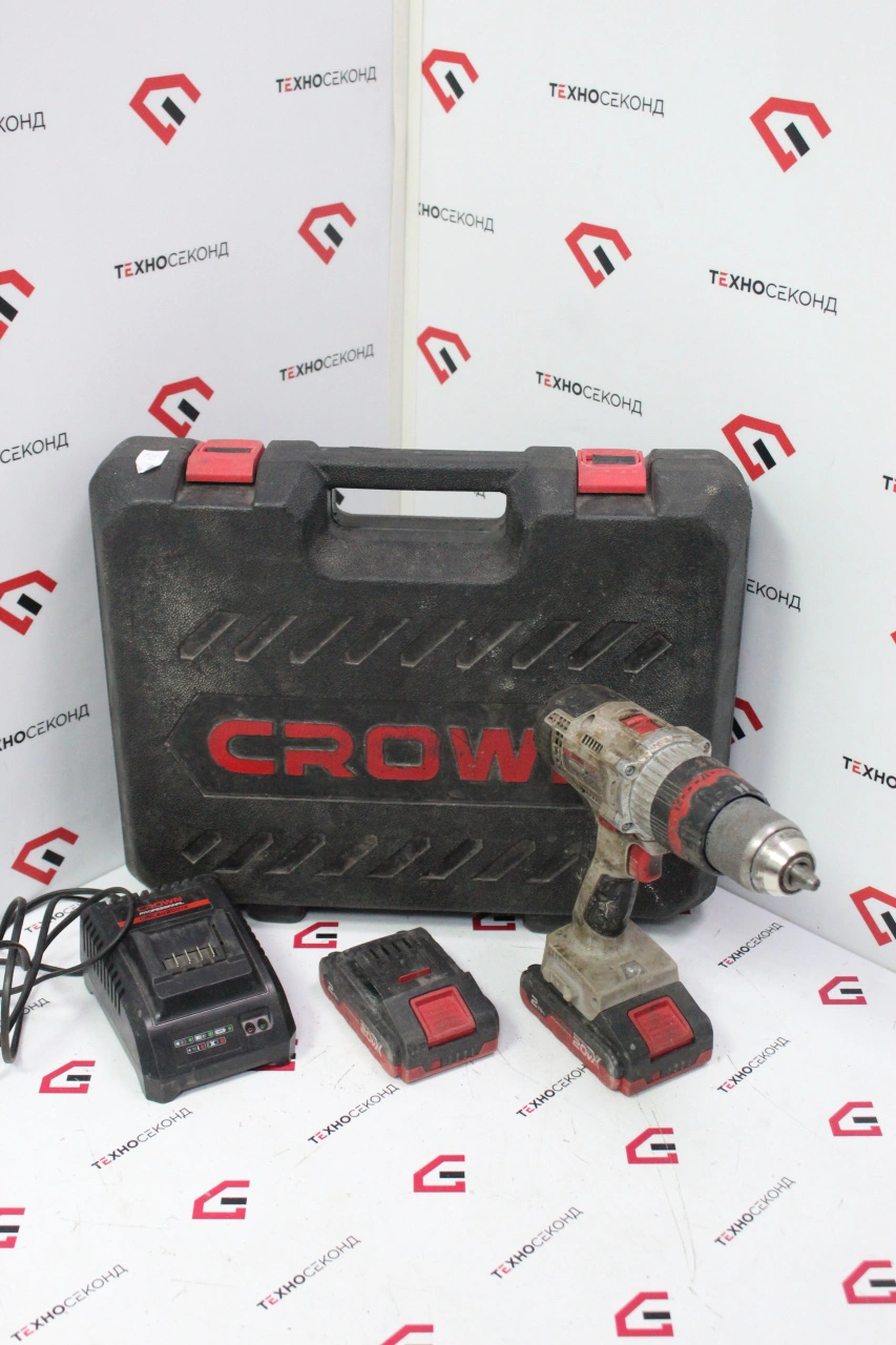 Ударная дрель-шуруповерт Crown CT21075HMX-2 BMC