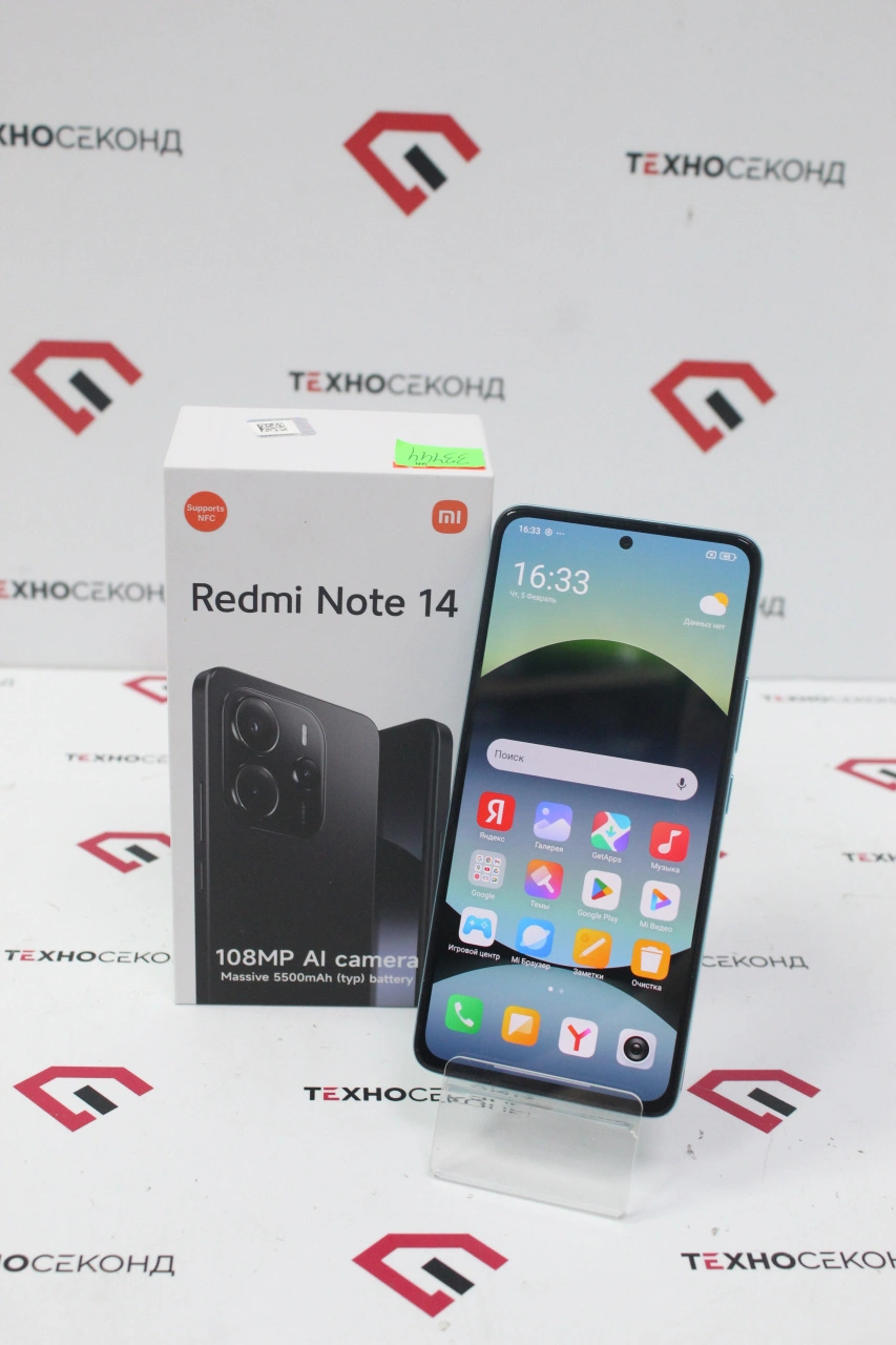 Телефон Xiaomi Redmi Note 14 8GB/256GB