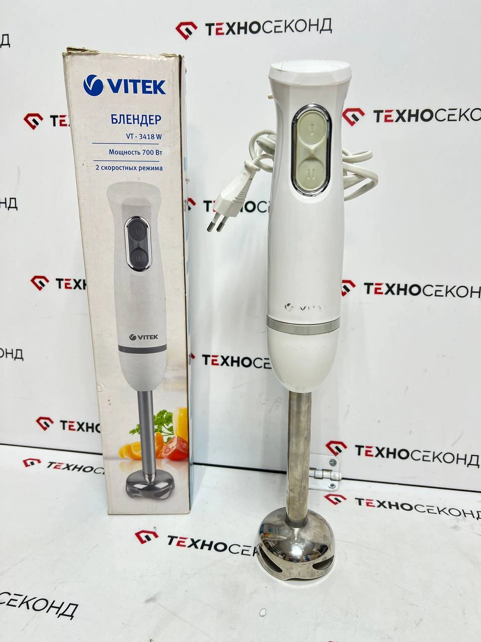 Погружной блендер Vitek VT-3418 W