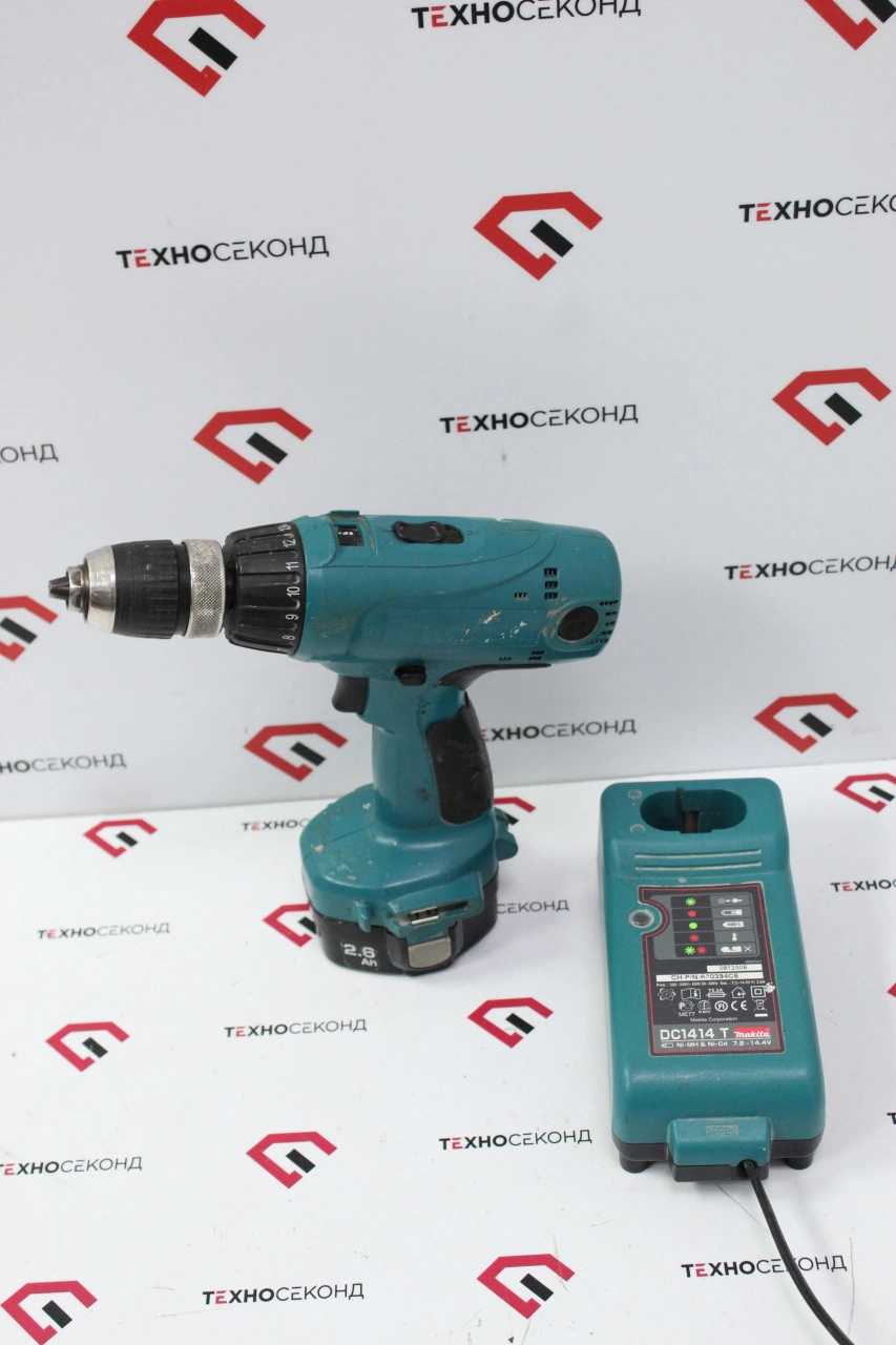 Аккумуляторная дрель-шуруповёрт Makita 6337D