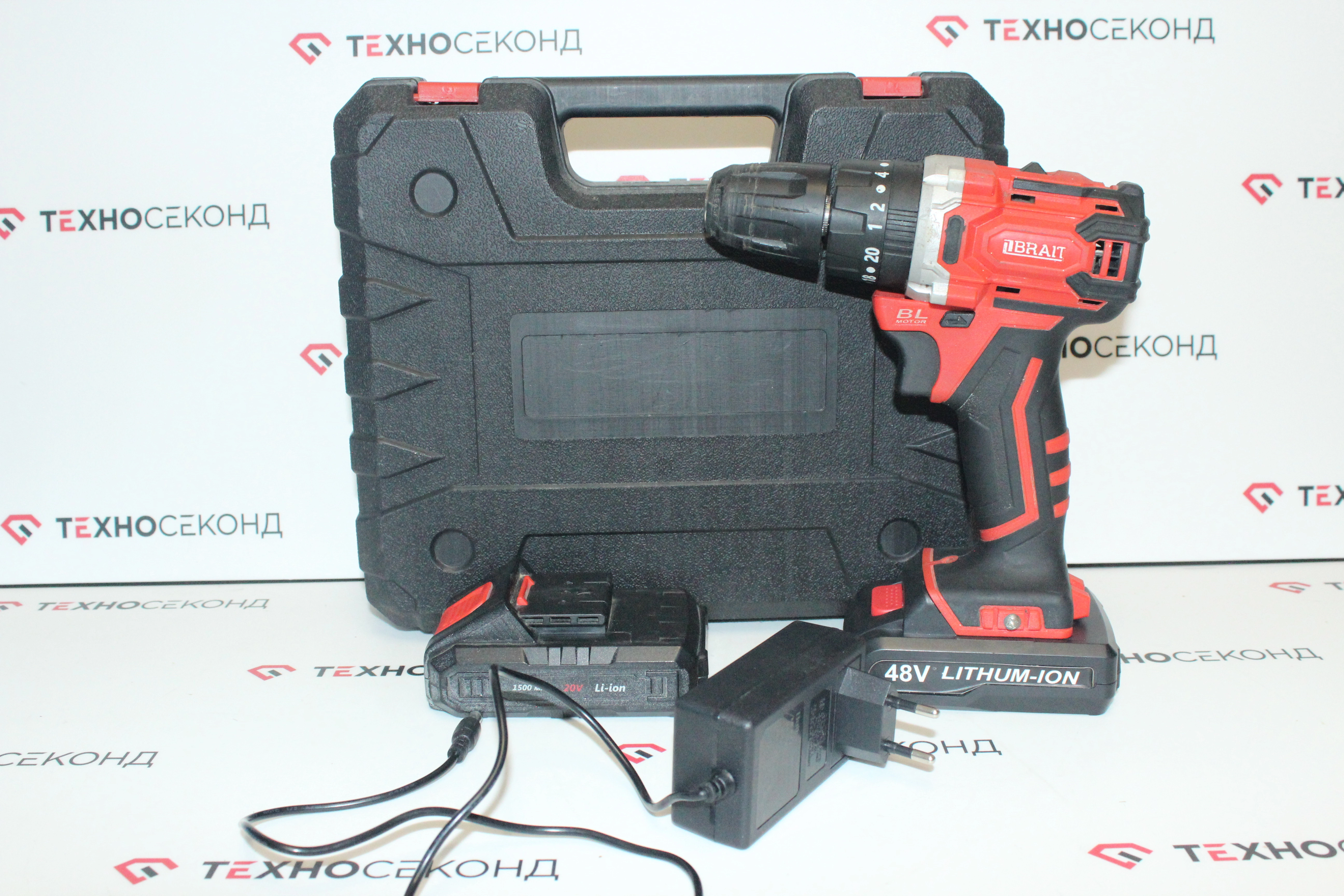 Дрель-шуруповерт Brait BCD20SSBL