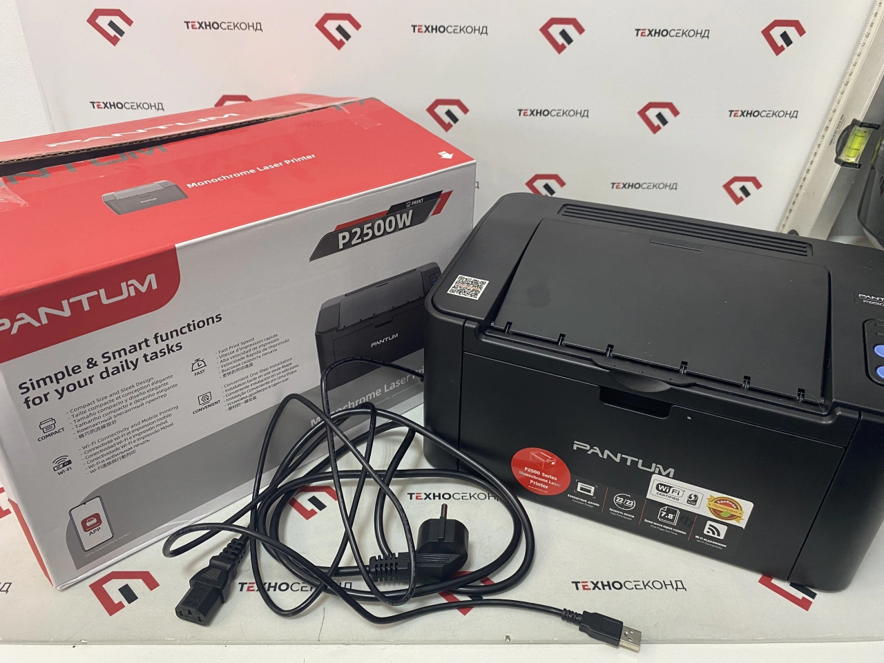 Принтер  Pantum P2500W (провод) кш4