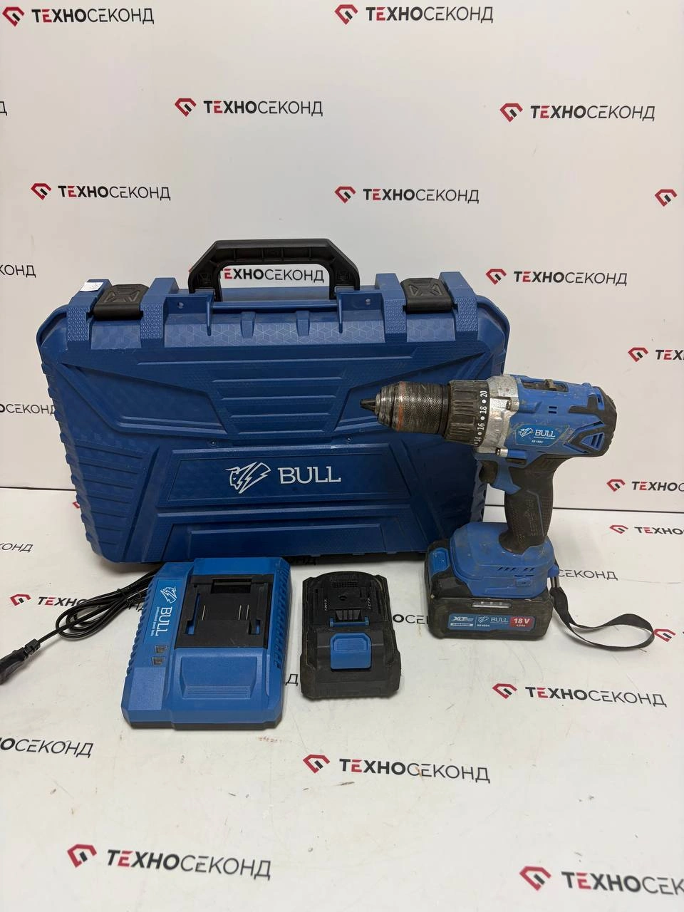 Дрель-шуруповерт Bull SR 1802