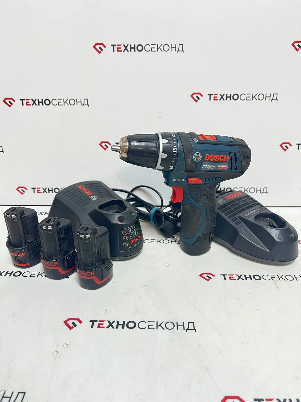 Ударная дрель-шуруповерт Bosch GSR 12V-15 Professional