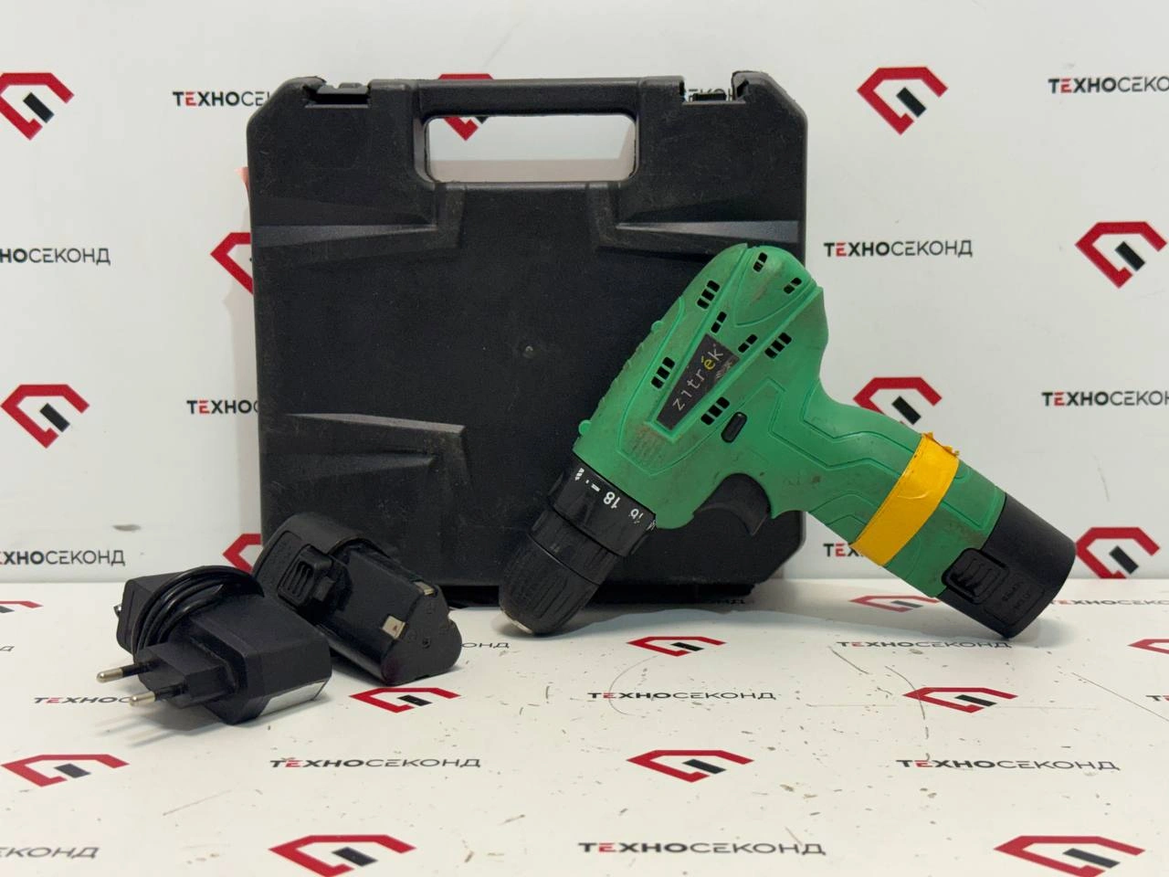 Дрель-шуруповерт Zitrek Green 12-Li Plus 083-1114