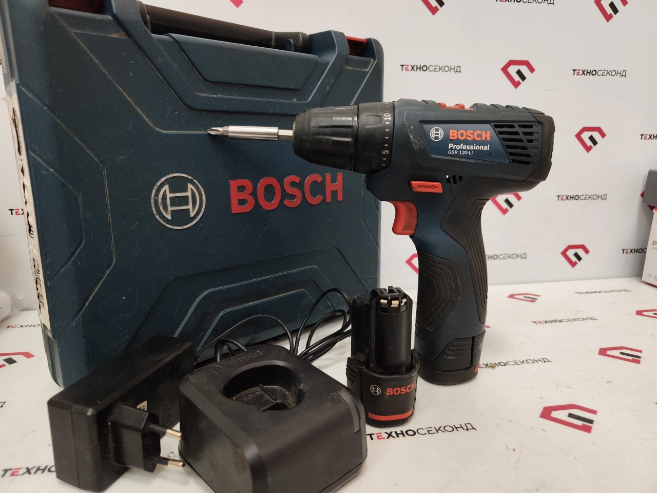 Дрель-шуруповерт Bosch GSR 120-LI Professional 06019G8000